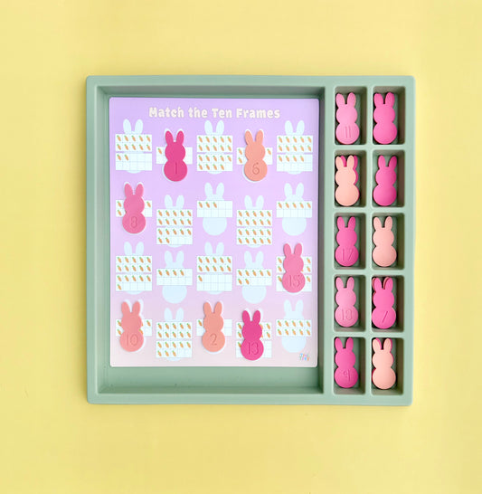 20 Bunnies: Tivi Mat and Counters Activity Set