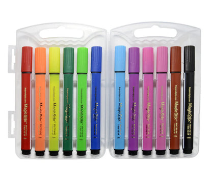 Triangular Magic Stix Markers, 12 Pack, Last 7 Days NO Cap!