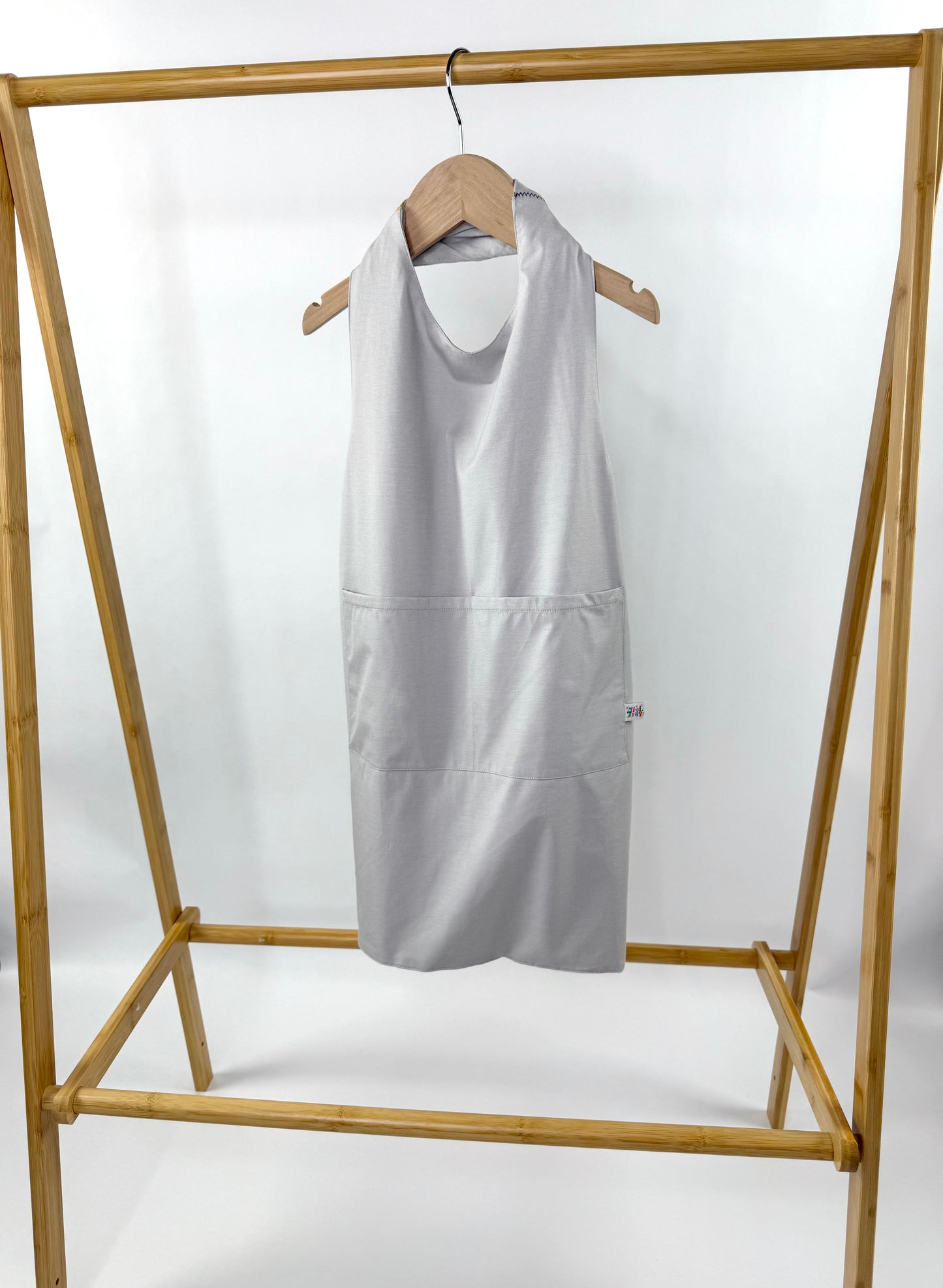 Tivi Armor - a cross-back, waterproof apron crafted from bamboo fabric