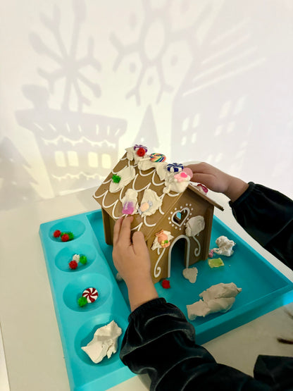 *PREORDER* Build A Gingerbread House - sensory kit
